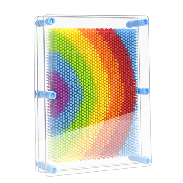 Rainbow Large 3D Pin Art Board Sensory Toys