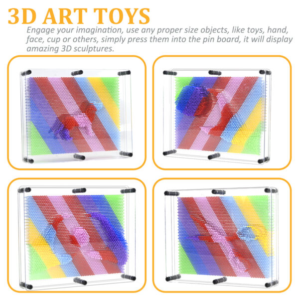 Extra Large 3D Pin Art Sensory Toys - Image 3