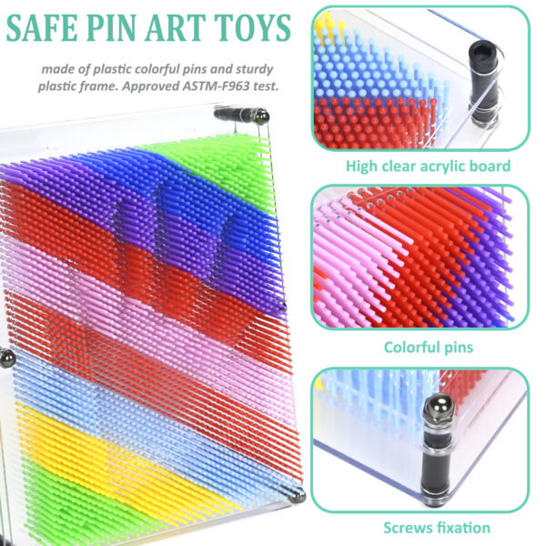 Extra Large 3D Pin Art Sensory Toys - Image 4